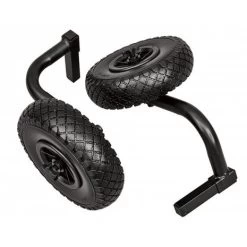 Sensas - Zitmand Accessoire 2 Lekvrije Achterwielen Jumbo - 25 Cm - Sensas