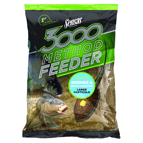 Voeder 3000 Method Bremes Et Gros Poissons 1Kg - Sensas
