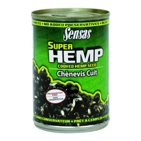 Mais Gekookte Hennep In Blik 350G - Sensas