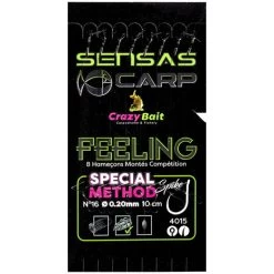 Sensas - Onderlijn Crazy Bait Carp Feeling Spike Special Method Spike 4015 - 10cm - Sensas