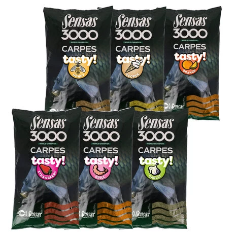 Sensas - Voeder 3000 Carp Tasty 1kg - Sensas